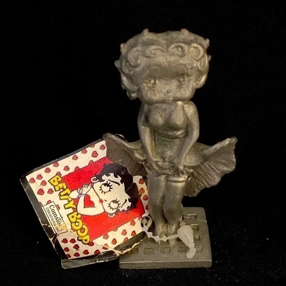 Betty Boop Miniature Pewter figure vintage Betty Boop  as Marilyn Monroe - Picture 5 of 12